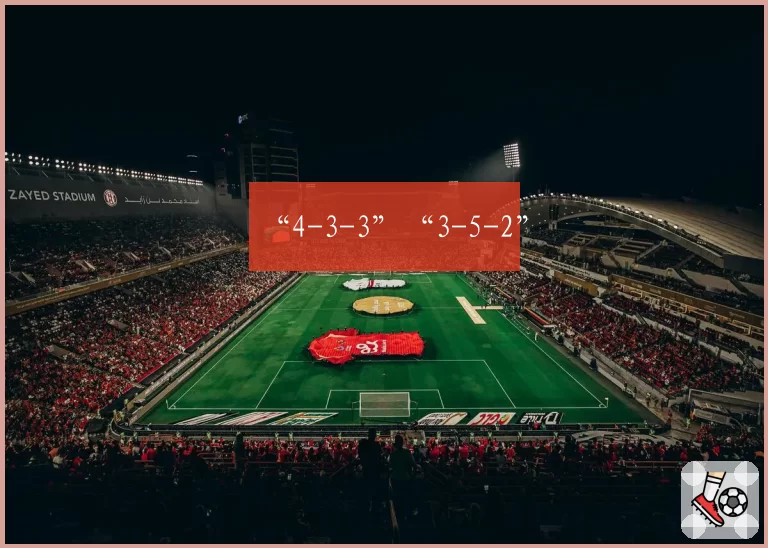 “4-3-3”“3-5-2”