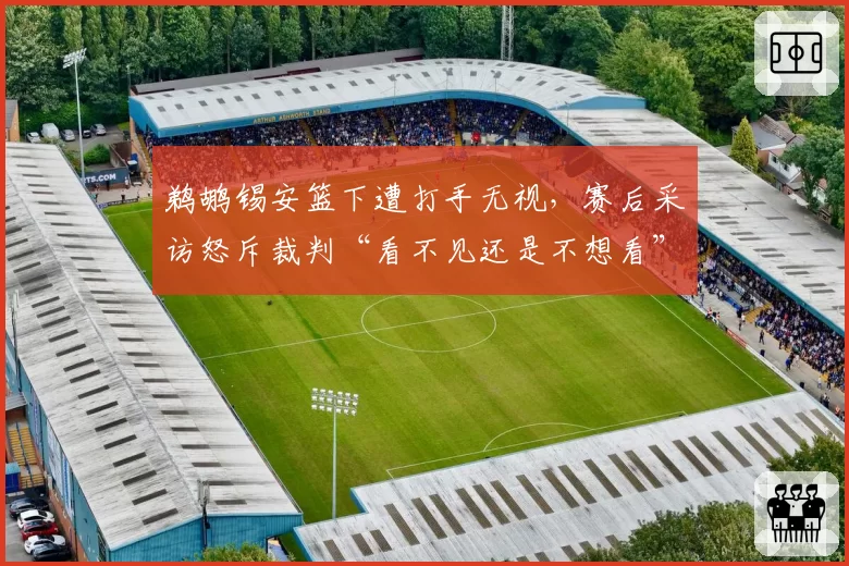 鹈鹕锡安篮下遭打手无视,赛后采访怒斥裁判“看不见还是不想看”?